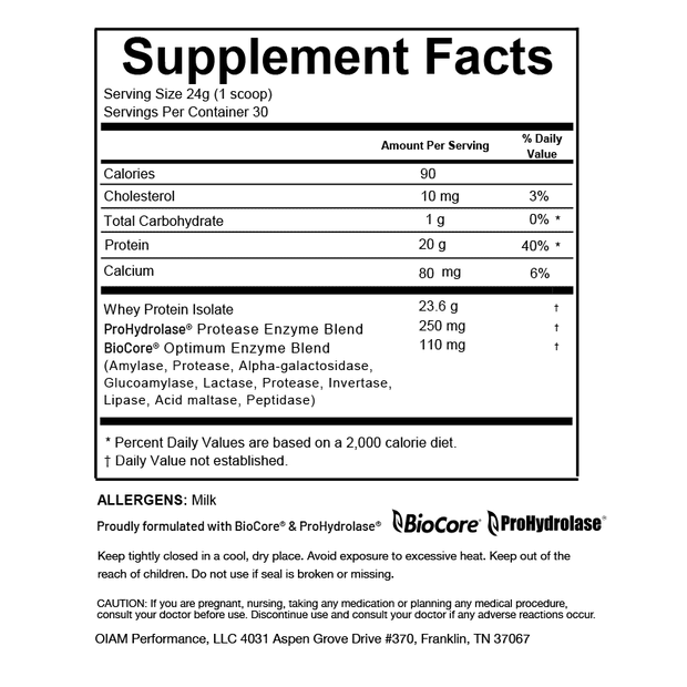 Whey Protein - Unflavored